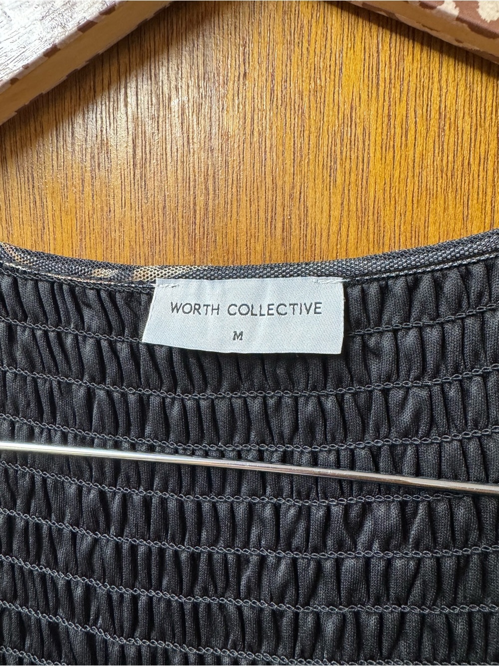 Worth Collective Honor Long Sleeve Maxi Dress Dark Floral Pattern Black Medium - Picture 4 of 12